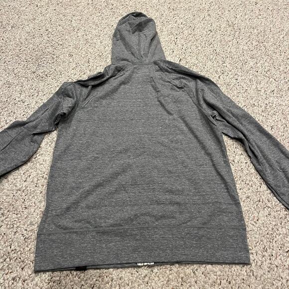 American Giant Women's Lightweight Full Zip Hoodie Sz S Gray Active Gym - Picture 6 of 6